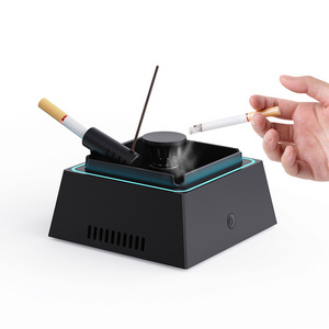 Good Quality Ashtray Creative High Grade Household Ashtray Gift For Holidays  Electric Smart Smoking Accessories