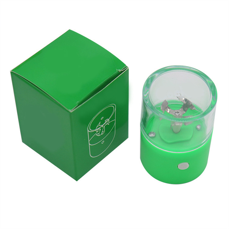 High Grade Smoking Grinder Multi Color Portable USB Charging Automatic Herbal Dry Flowers Tea Crusher Electric Herb Grinder