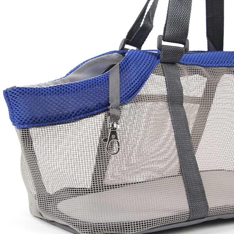 Panoramic breathable dog out pet bag large capacity portable dog bag portable foldable cat bag can be fixed