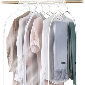 Dustproof Closet Hanging Clothes Pocket, Clothes Rack Storage Large Transparent Window Clothes Hanging Storage Cover Coat Protec