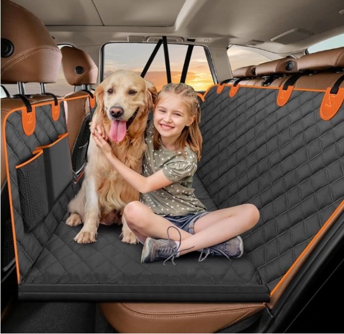 High Quality Oxford 100%Waterproof Back Seat Extender for Dogs Hammock for Car Travel Bed