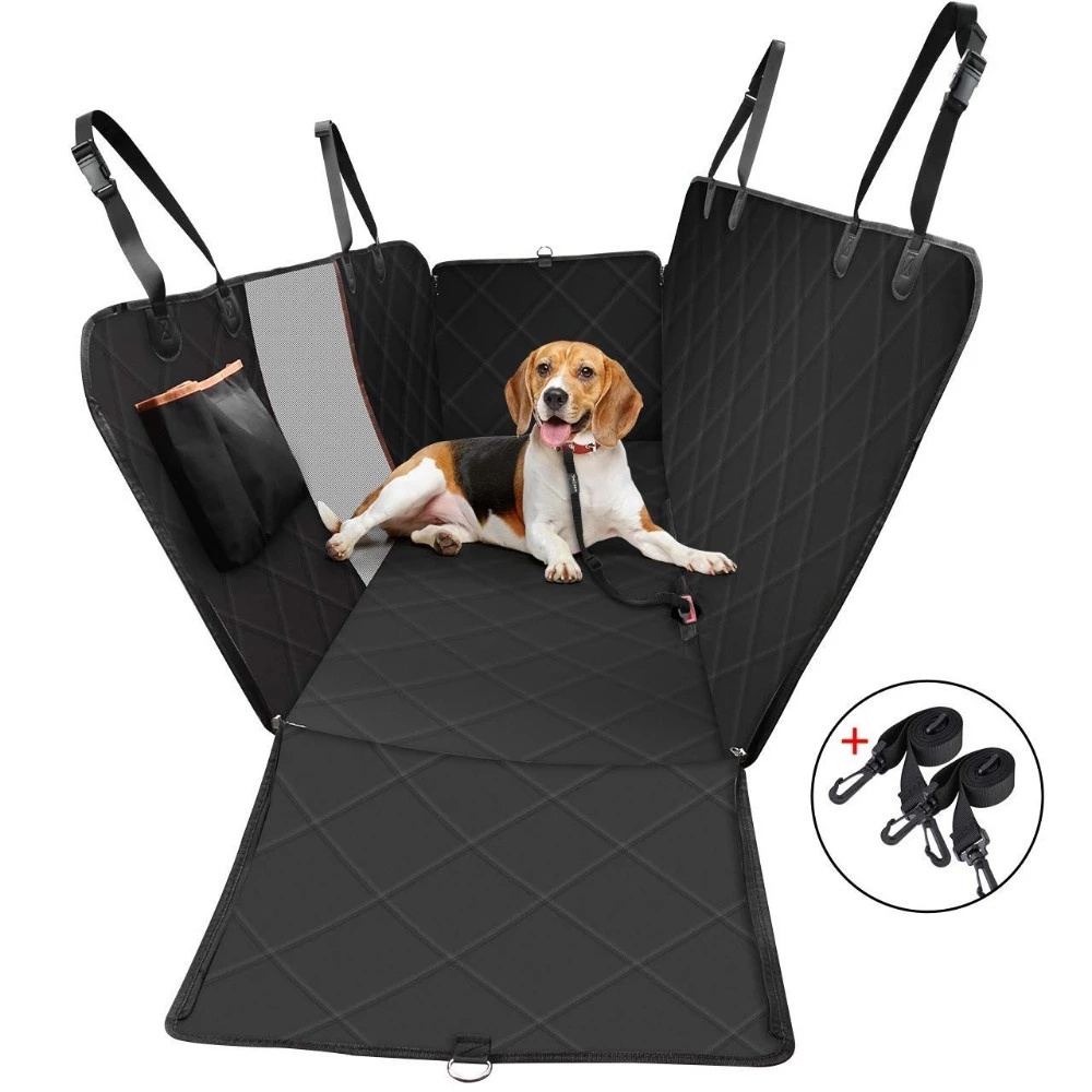 Customized universal dog protector pet bed mat cat hammock waterproof dog car seat cover for back seat