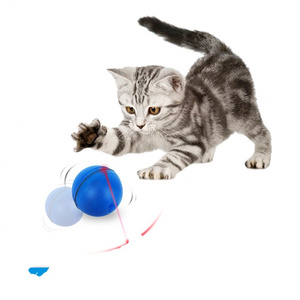 laser automatic intelligent electronic pet toys rolling ball light magic LED cat toy ball