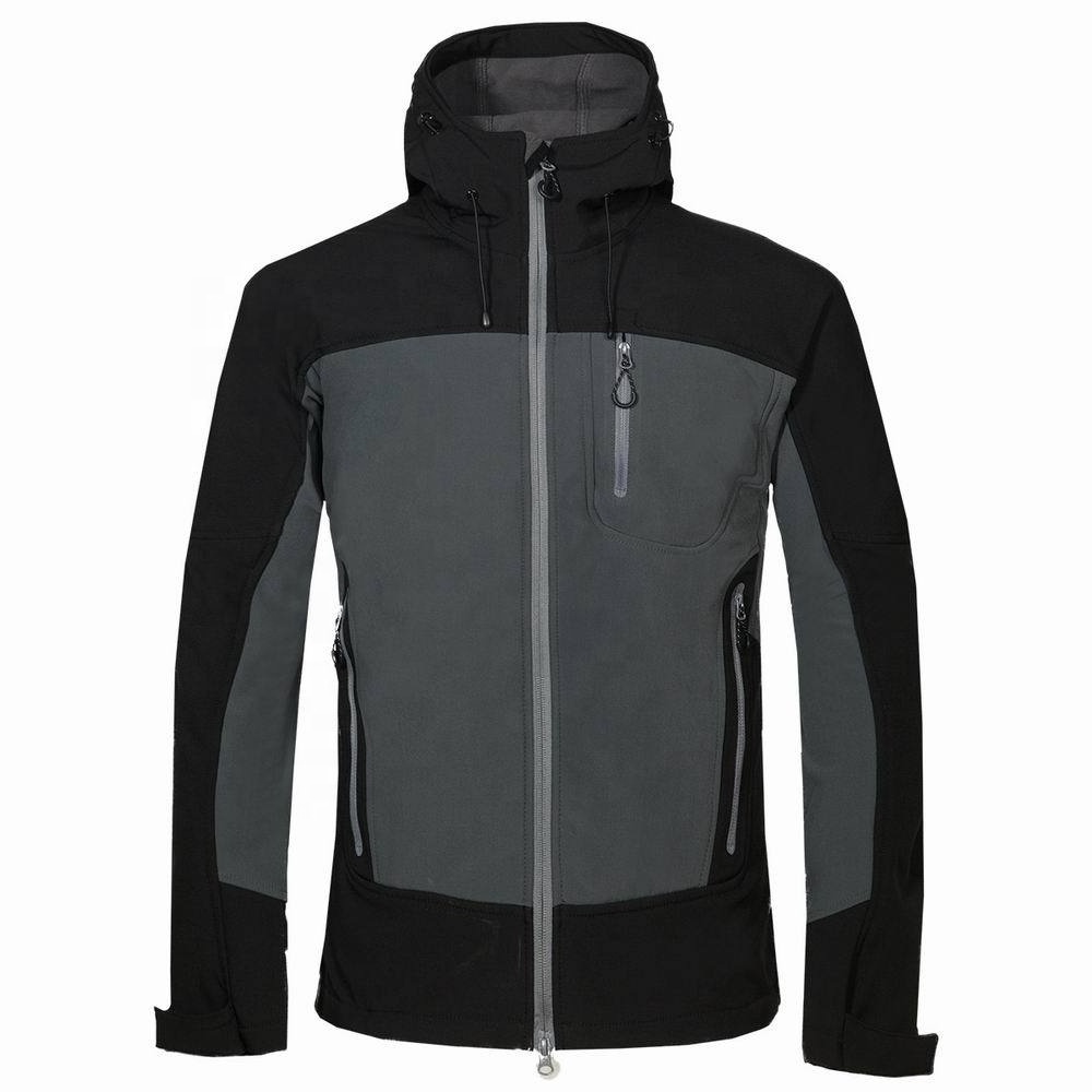 Custom Waterproof Breathable Mens Softshell Outdoor Jacket, Softshell Fleece Jacket, Soft shell Jacket