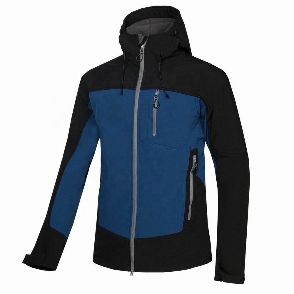 Custom Waterproof Breathable Mens Softshell Outdoor Jacket, Softshell Fleece Jacket, Soft shell Jacket