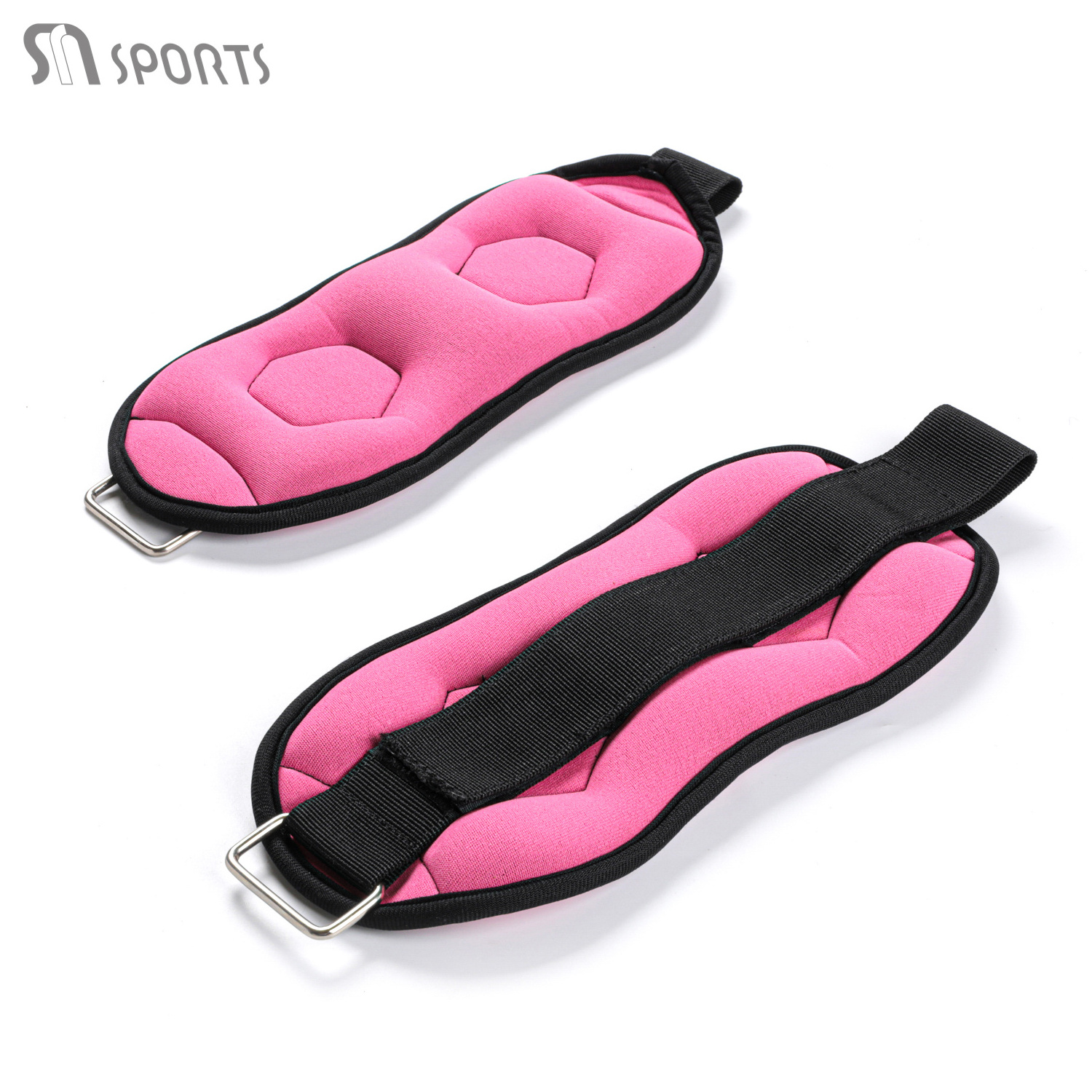 Widely Used Adjustable Breathable PU Leather Wrist and Ankle Weights