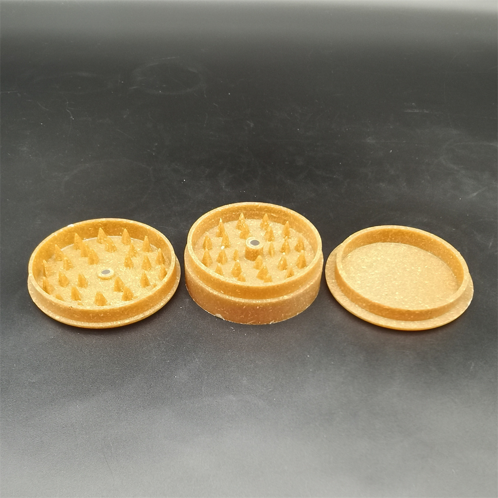 Tobacco grinder herb,Biodegradable 3 layers 60mm herb tobacco grinder