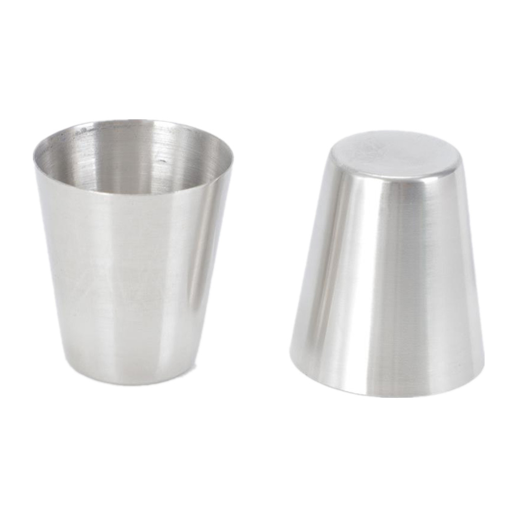 Stainless steel pint shot glass drinking cups