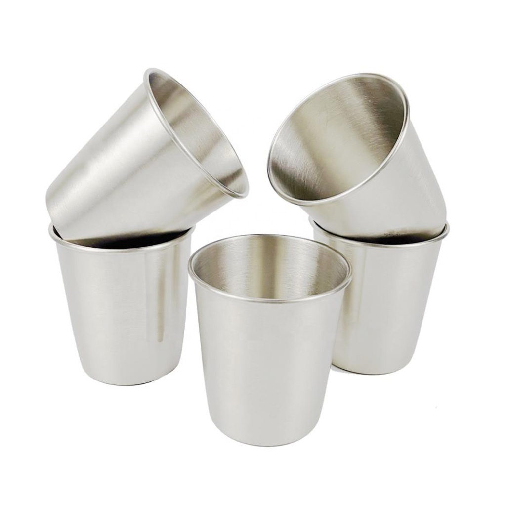 Stainless steel pint shot glass drinking cups