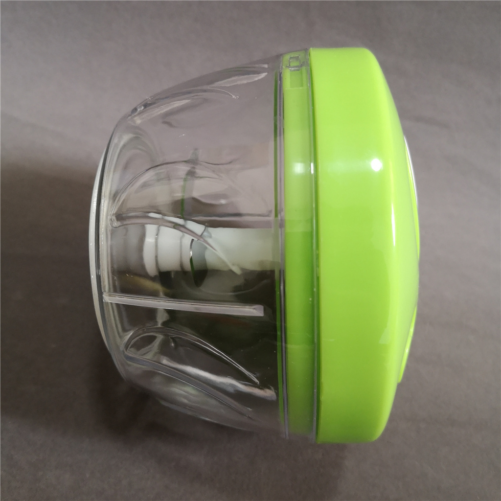 Manual hand pull food crank slicer speedy chopper