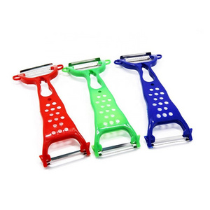 Multi function double head vegetable peeler grater