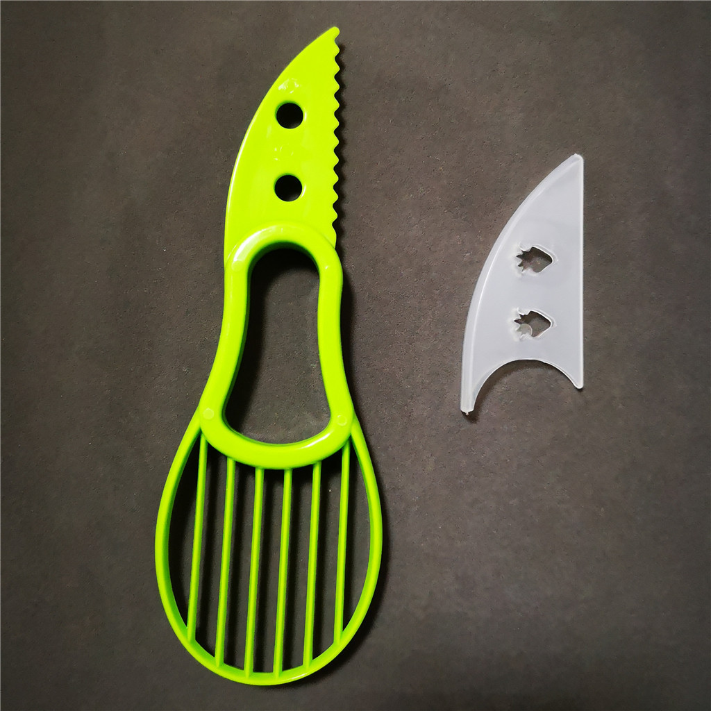 New 3 in 1 Avocado Cutter Tool Peeler Scoop slicer