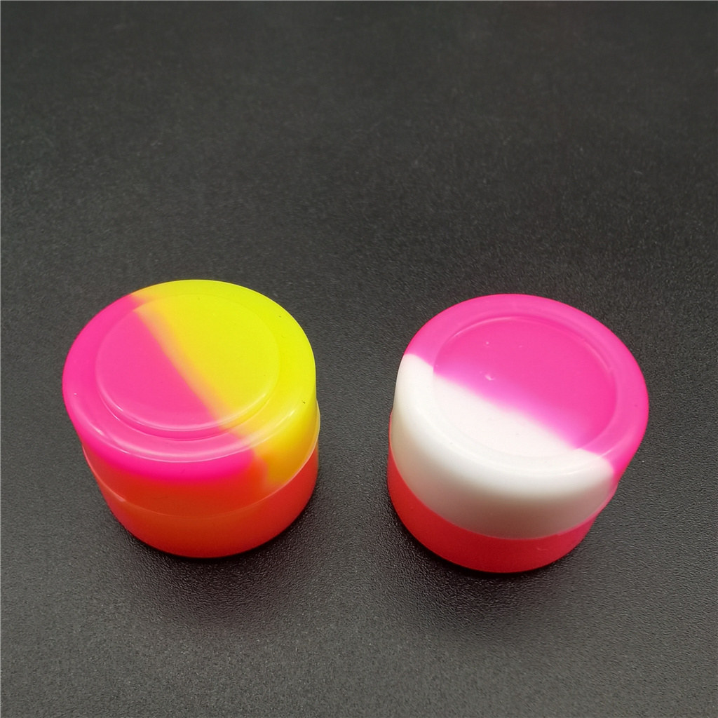 Cylinder mini silicone tobacco herb oil container