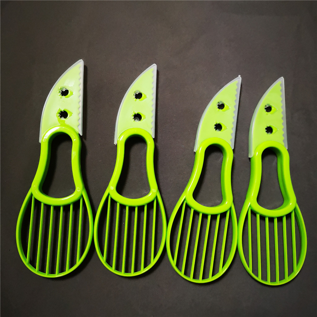 New 3 in 1 Avocado Cutter Tool Peeler Scoop slicer