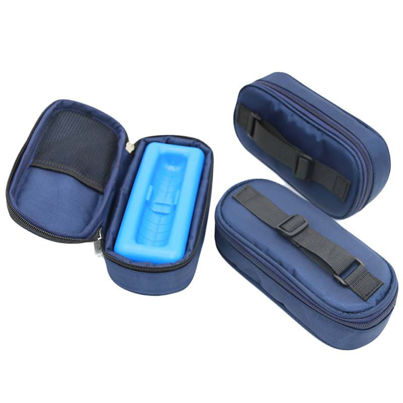 Portable Medical Insulin Ice Packs Medical Ice Box Diabetics Insulin Cooler Bag Box