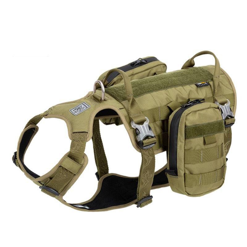 Outdoor Dog Pack Hound Travel Camping Dog Backpack Hiking Gear Bags For Dogs