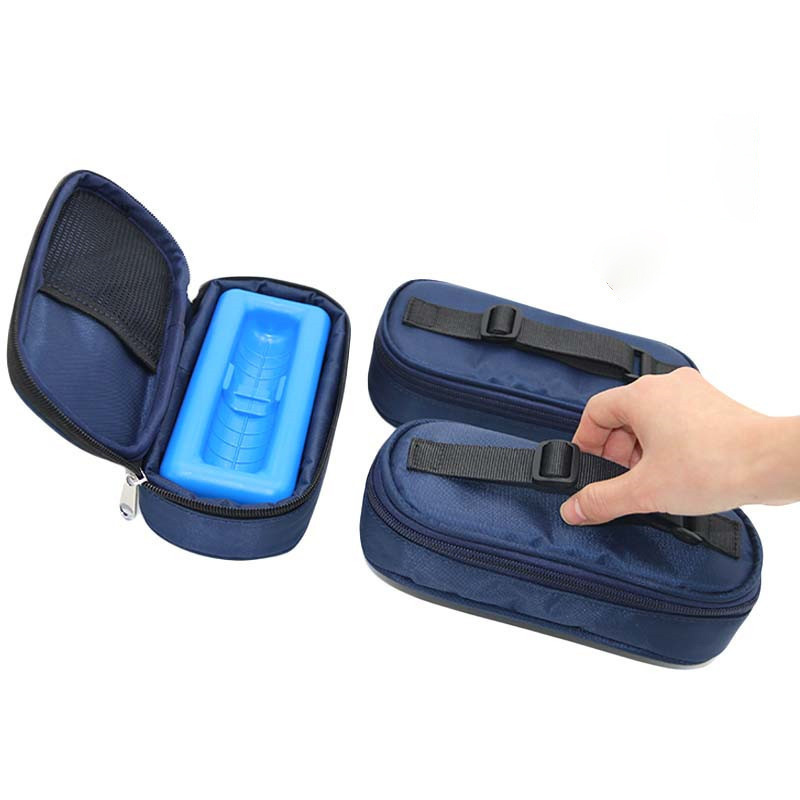 Portable Medical Insulin Ice Packs Medical Ice Box Diabetics Insulin Cooler Bag Box