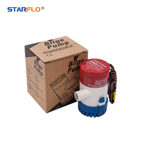 STARFLO Submersible Sea Water Pumps Electric Centrifugal Pump Battery 12V 24V 1100GPH electric bilge pump