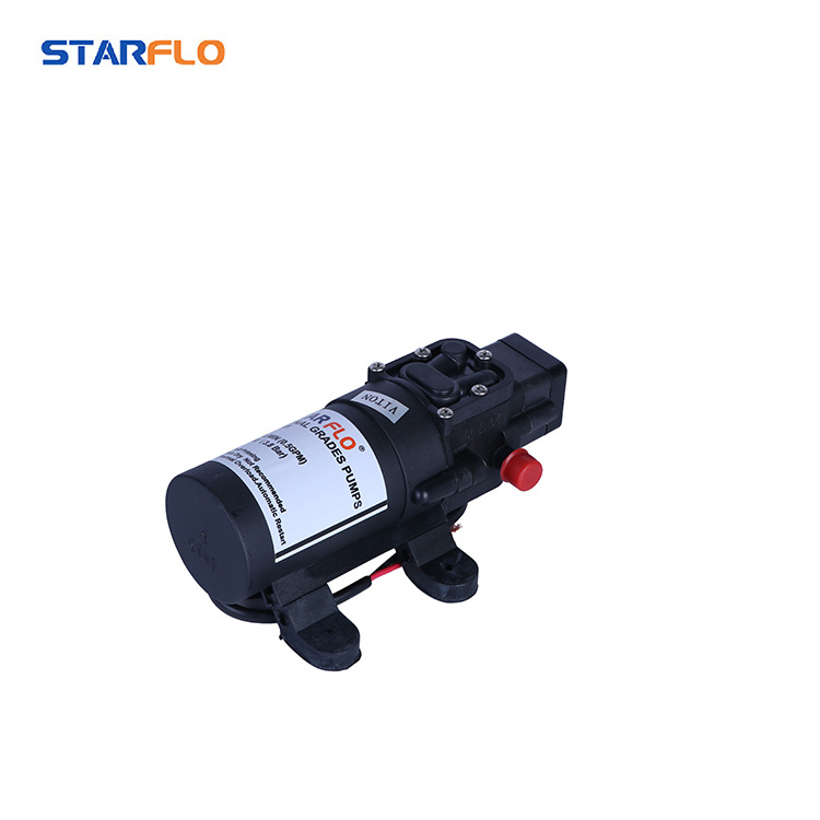 STARFLO self priming electric 12V DChigh pressure Water Pump for Small Ro Water Filter Machine agriculture spray