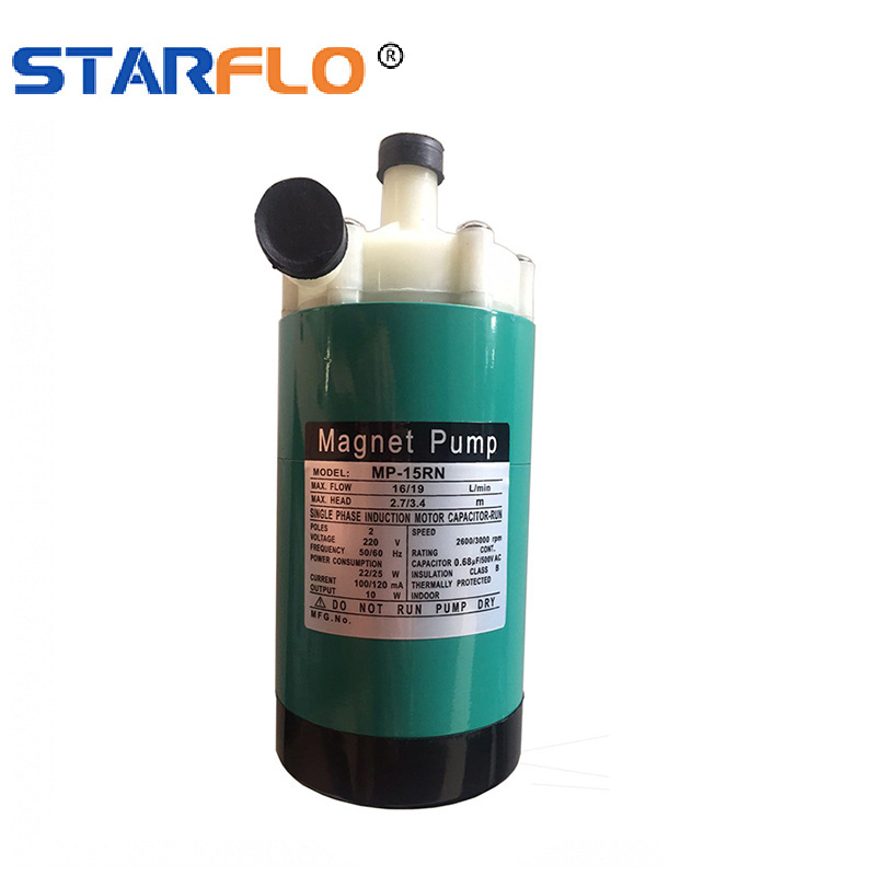 STARFLO 220v 16-19LPM oil transfer food grade high temperature iwaki gear coupled rotor magnetic drive pumps