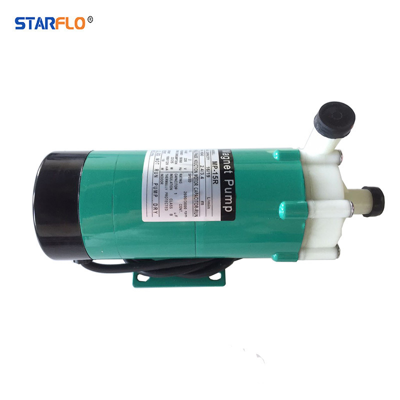 STARFLO 220v 16-19LPM oil transfer food grade high temperature iwaki gear coupled rotor magnetic drive pumps