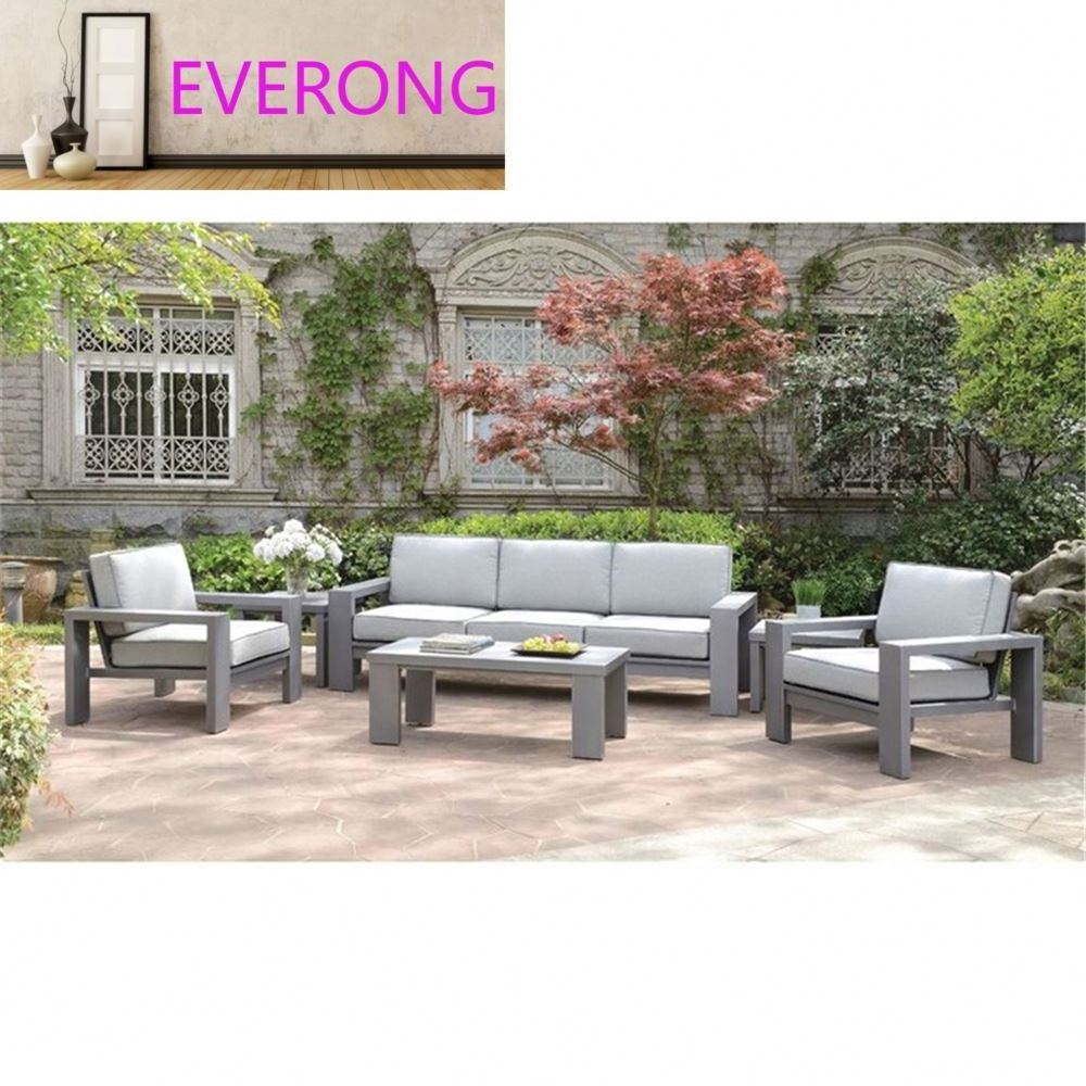 Sectional Patio Conversation Set Garden Group Corner Sofa Aluminum Couch Outdoor Furniture