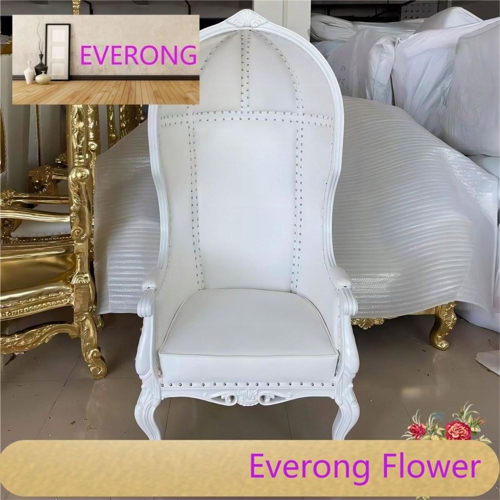 Wholesale Luxury Banquet Hotel Wedding Party Hotel Event King Throne Birdcage Wood Chairs