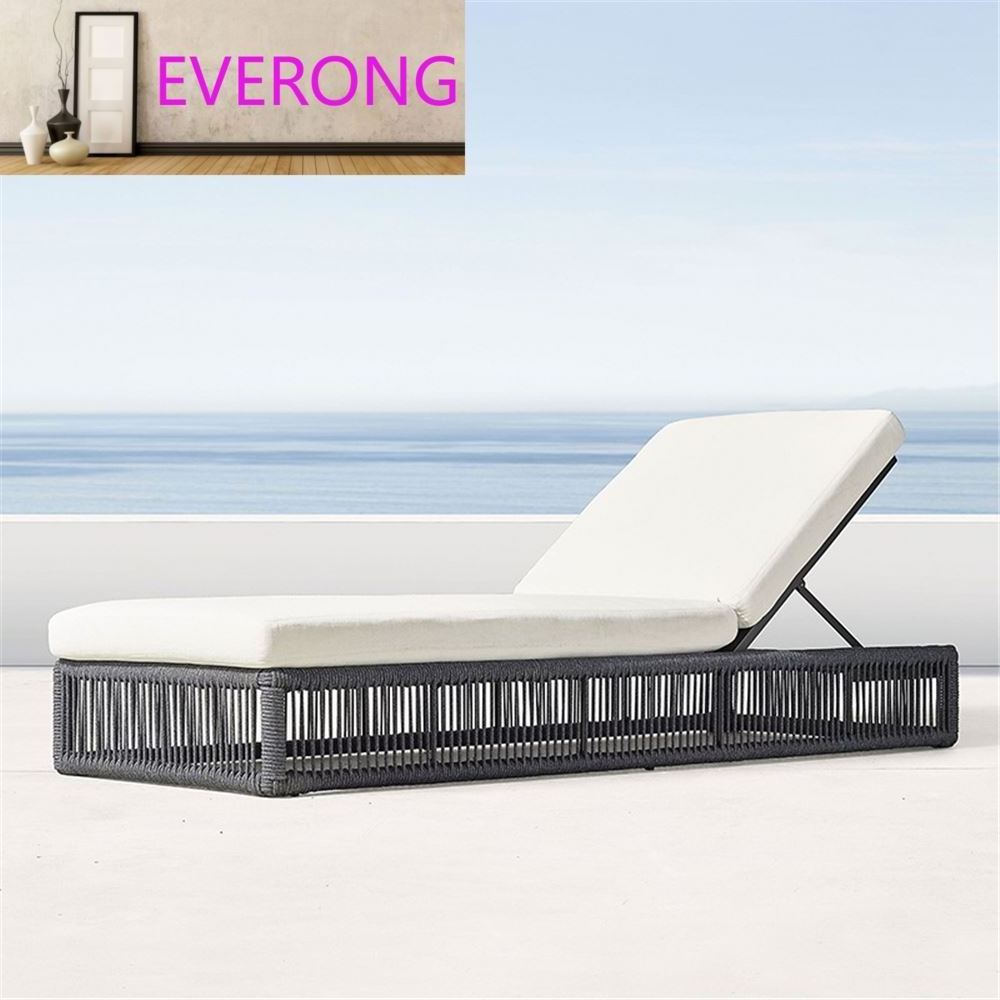 Popular Swimming Pool Chair Outdoor Folding Reclining Tan Chair Sun Lounger Furniture Sun Chair Lounger