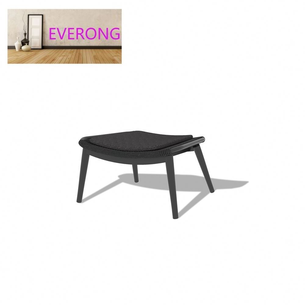 everong Modern Creative Design Garden Furniture Outdoor Patio Hand Woven Single Lounge Rattan Chair