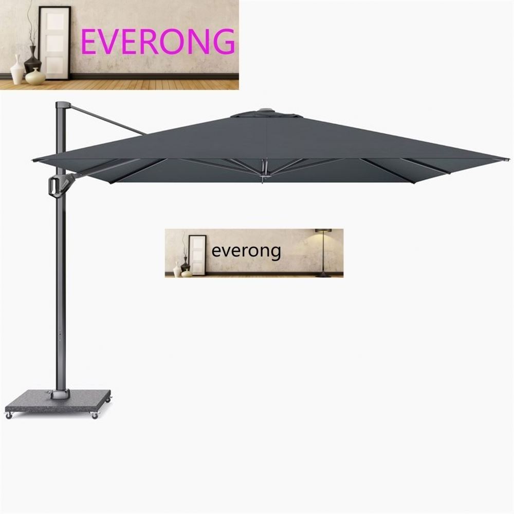 New Arrival Cafe 4*3m High End Commercial Sun Umbrella High Quality Outdoor Garden Beach Large Umbrella