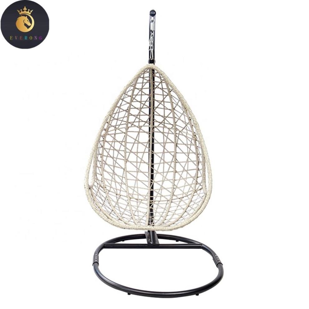 Teardrop Design Wicker Garden Backyard Furniture Outdoor Patio Rattan Hanging Swing Chair