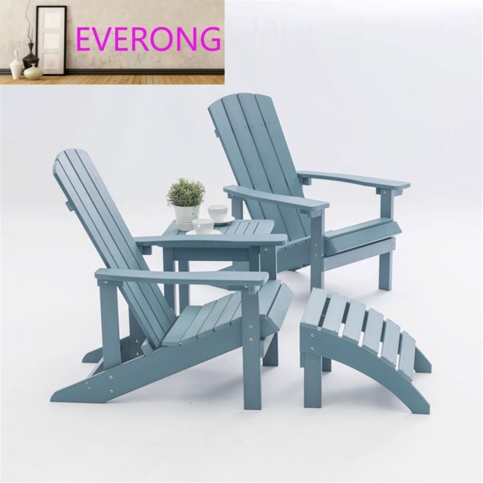 EV wholesale factory direct furniture garden beach KD plastic folding outdoor adirondack chair in wood chairs