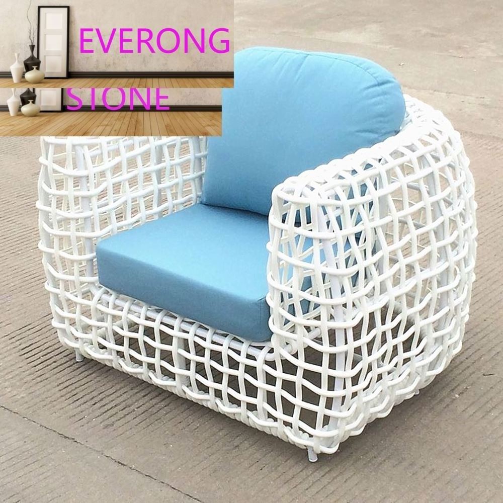 All weather White Rattan Wicker Sofa Set From Foshan Factory For Outdoor Garden Patio Furniture