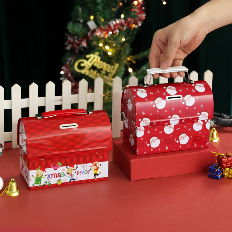 gift box Festive decoration Small satchel piggy bank Coins Change for children's Christmas gifts