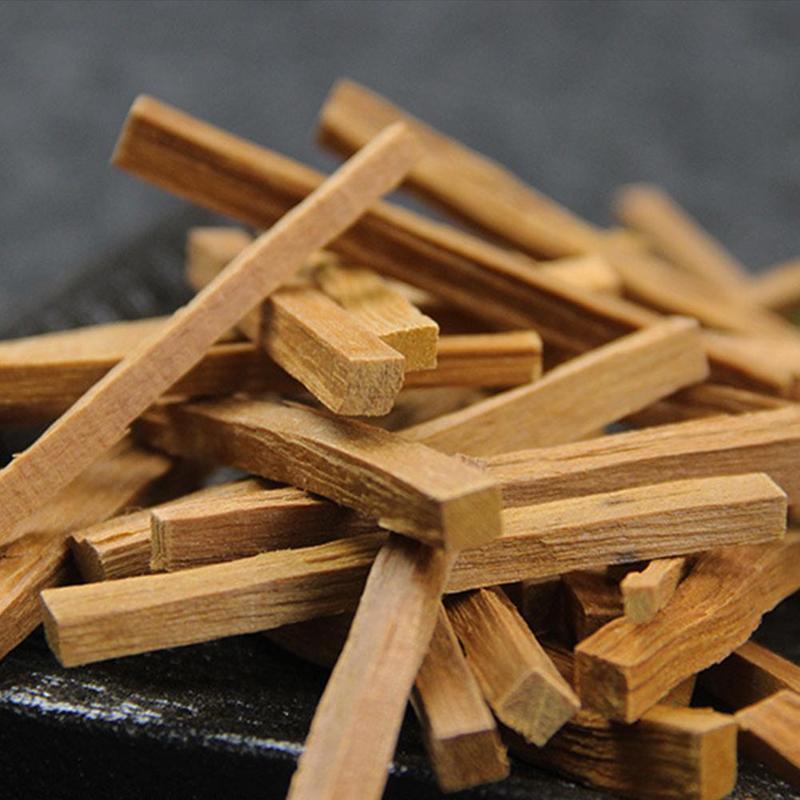 50g/bag 7.5cm Natural Sandalwood Chips Small Logs of Irregular Decor Resin For Home Wood Sticks Incense W0K9