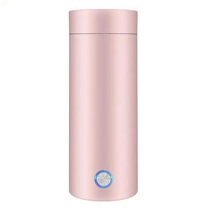 Electric Thermal Cup Make Tea Coffee Travel Portable Boil Keep Warm Smart Water Kettle Vacuum Flasks Thermoses