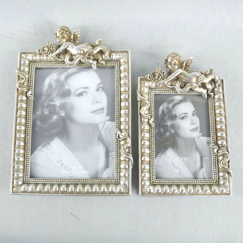 Luxury Gold Picture Photo Frame Custom Gifts Handmade Resin Photo Frame For Home Decoration