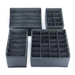 Socks Underwear Storage Drawer For Ties Wardrobe Clothes Organizer Cabinet Separator Box