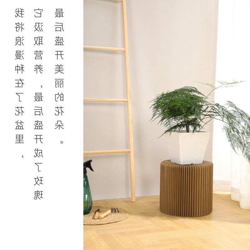 Flower pot ceramic thick square wind simple living room balcony plastic rectangle cement color net red cross-border