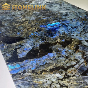 StoneLink Luxury Stone Blue Labradorite Granite Slabs Table Tops Countertops Home And Villa Design Decoration