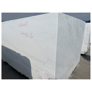 White Marble Block Stone Raw Material Rough Bianco Oro Marble Stone Block Whole White Marble Block