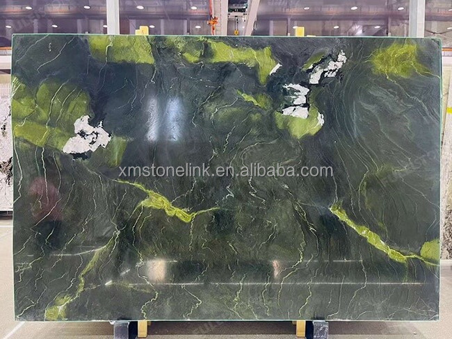 High Quality Avocatus Quartzite Stone Natural Luxury Green Marble Stone For Interior Home Decoration