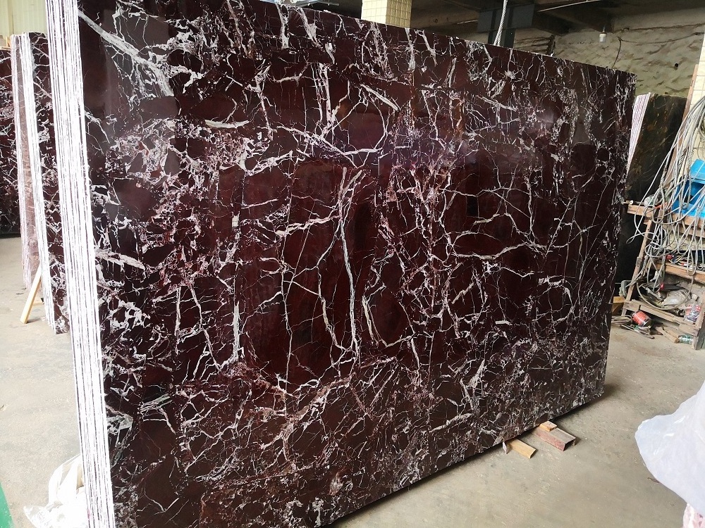 Slabs and Tiles Rosso Levanto Marble/surface Polished Rsso Levanto Marble Big Slab Calcite Modern Hotel N/A Turkey Red 2.83kg/m3