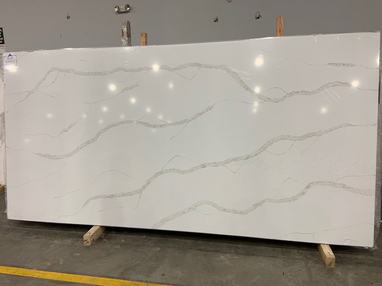 Super White Quartz Stone/Quartz Slab Engineered for Kitchen Countertop Pure White Quartz