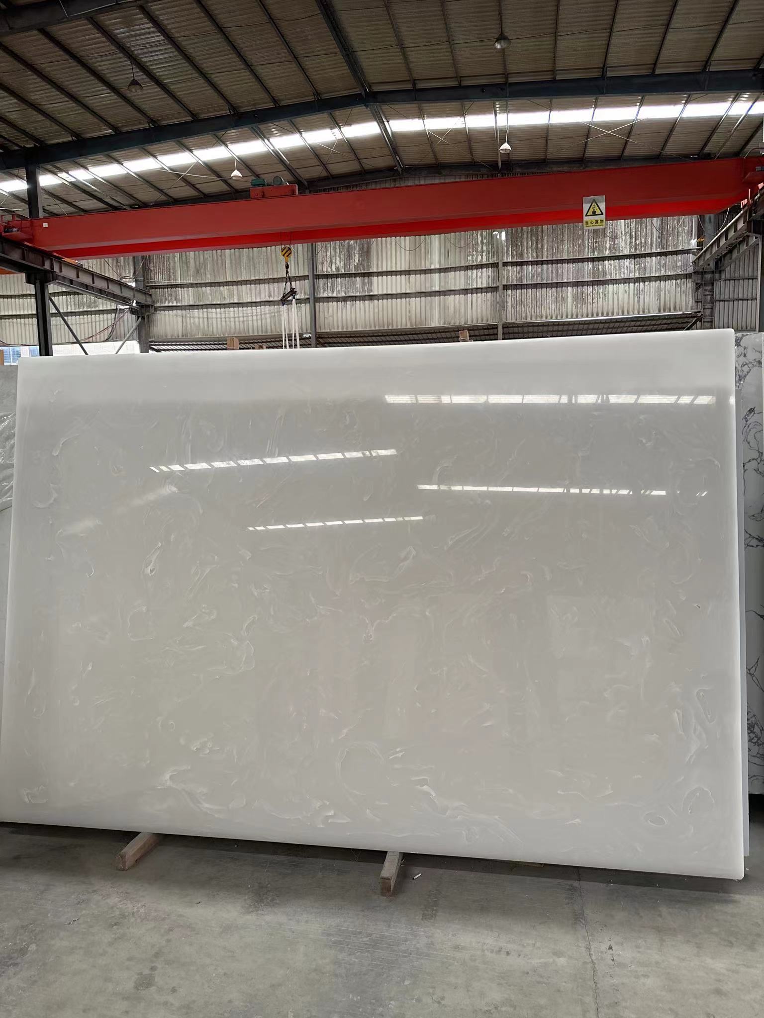 Stonelink Wholesale Cheapest Custom Design Hot Selling Pink White Translucent Backlit Marble Onyx Grain Artificial Onyx Slabs