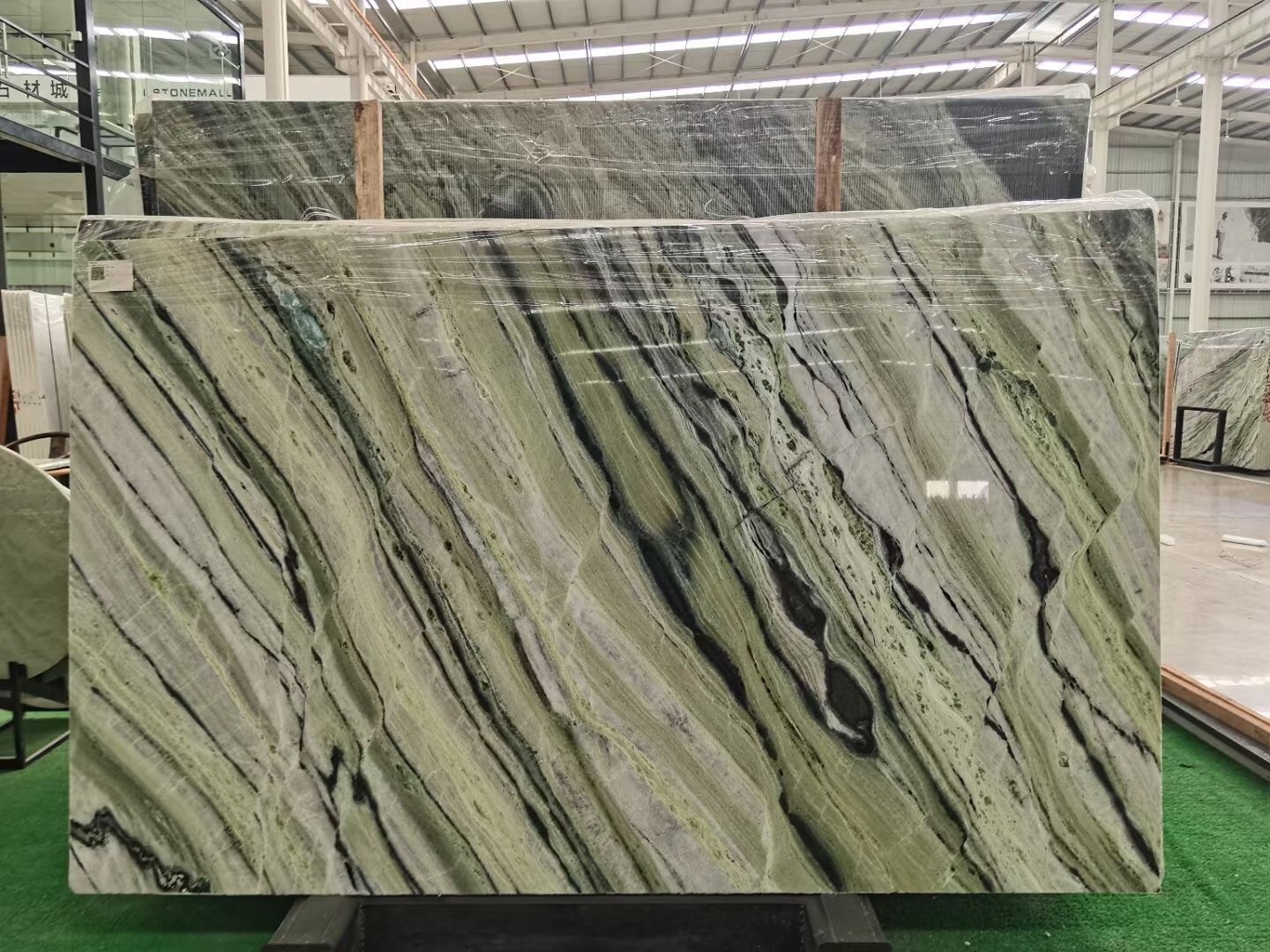 STONELINK Marmol Marmar Cold Emerald Jade Ice Green Marble slab Green Cold Ice Jade Marble