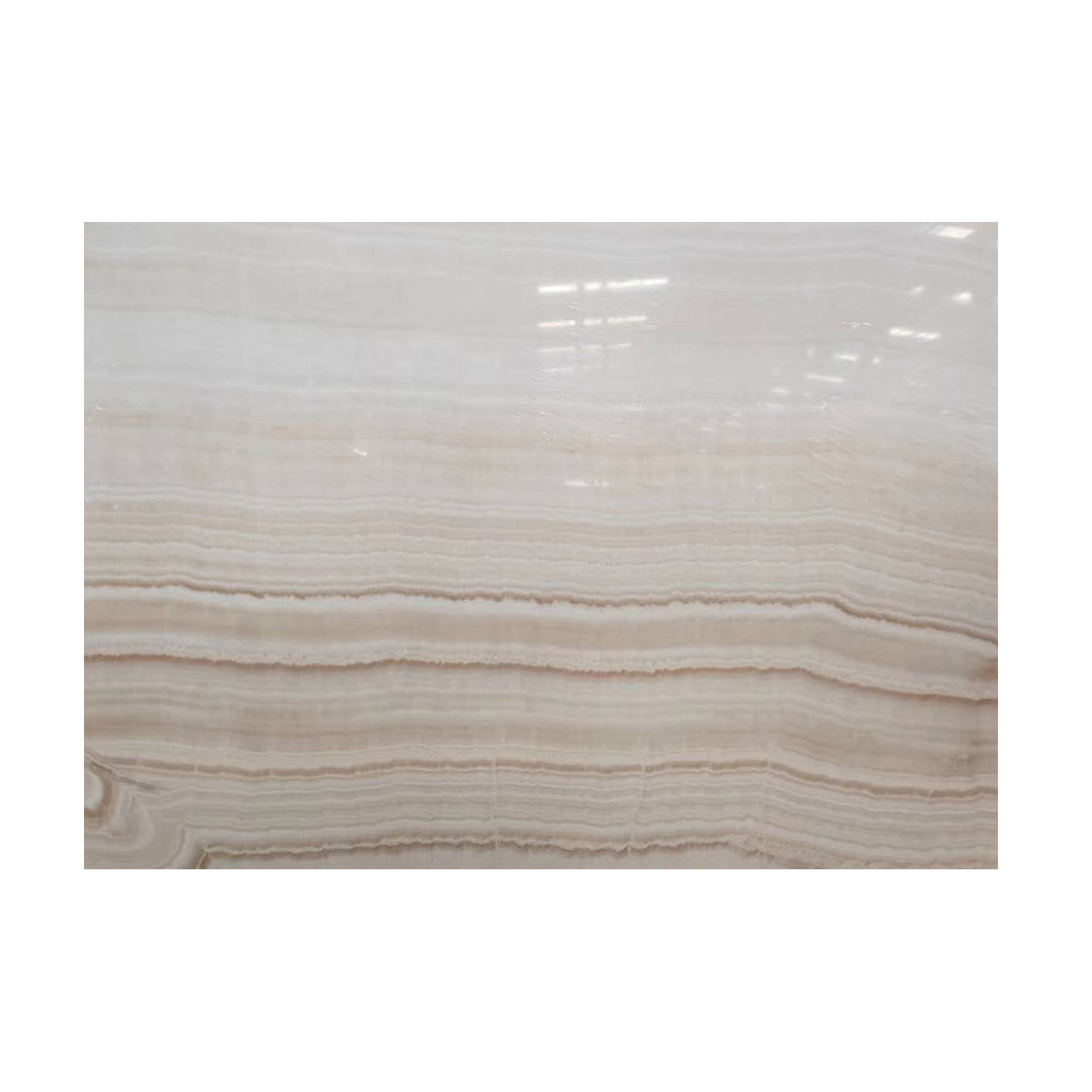 Economic Price Vanilla Onyx Ivory Big Slab Polished Commercial for Wall 2.83kg/m3 SL-S-0064 Stonelink +/- 1mm Hot Selling Turkey