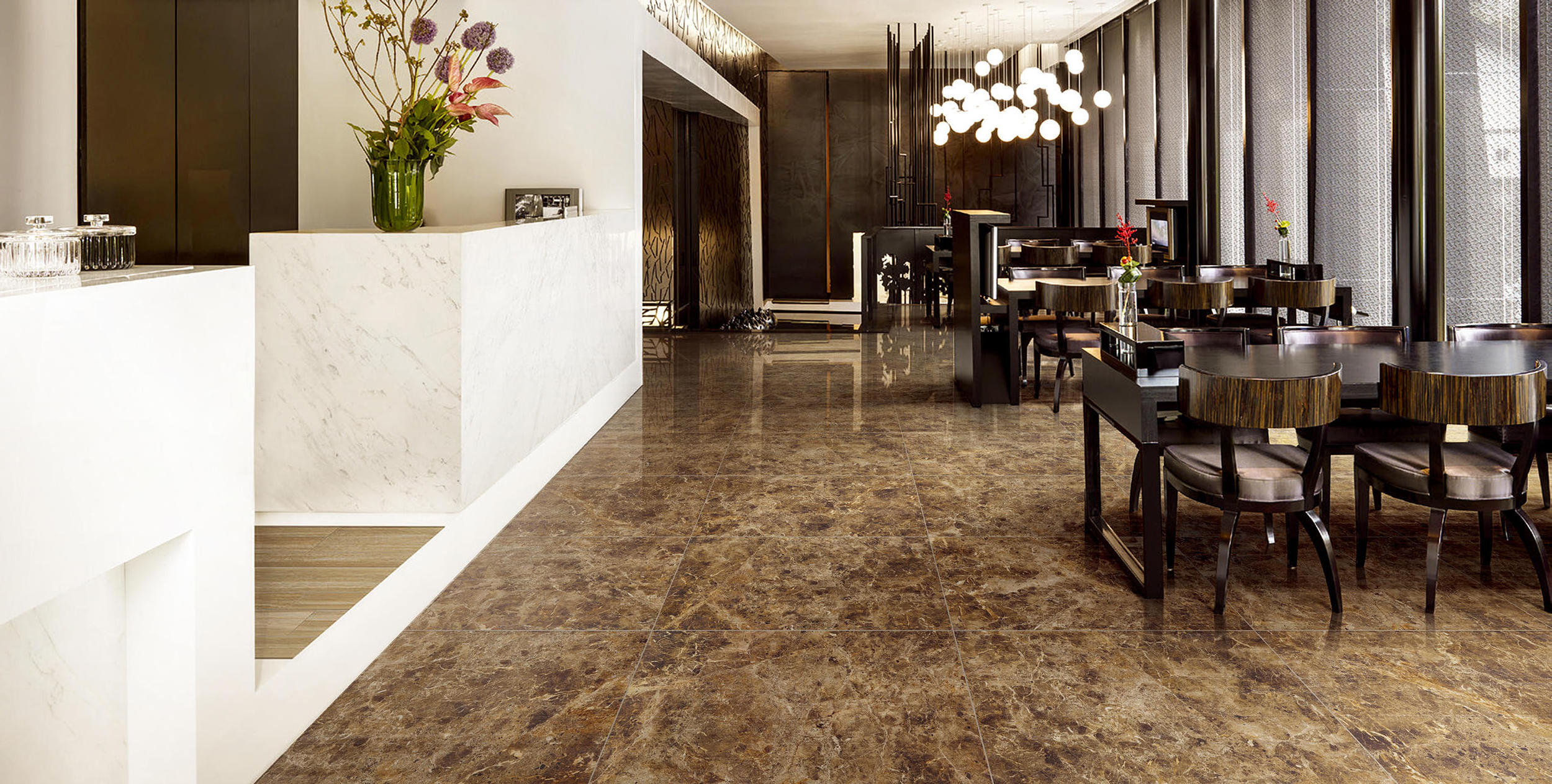 Dark royal chinese brown emperador black emperor bronze marquina imperial tiles and marble floors