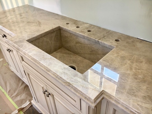 Luxury Natural Stone Quartzite Countertops Taj Mahal Quartzite Big Slabs Brazil Granite