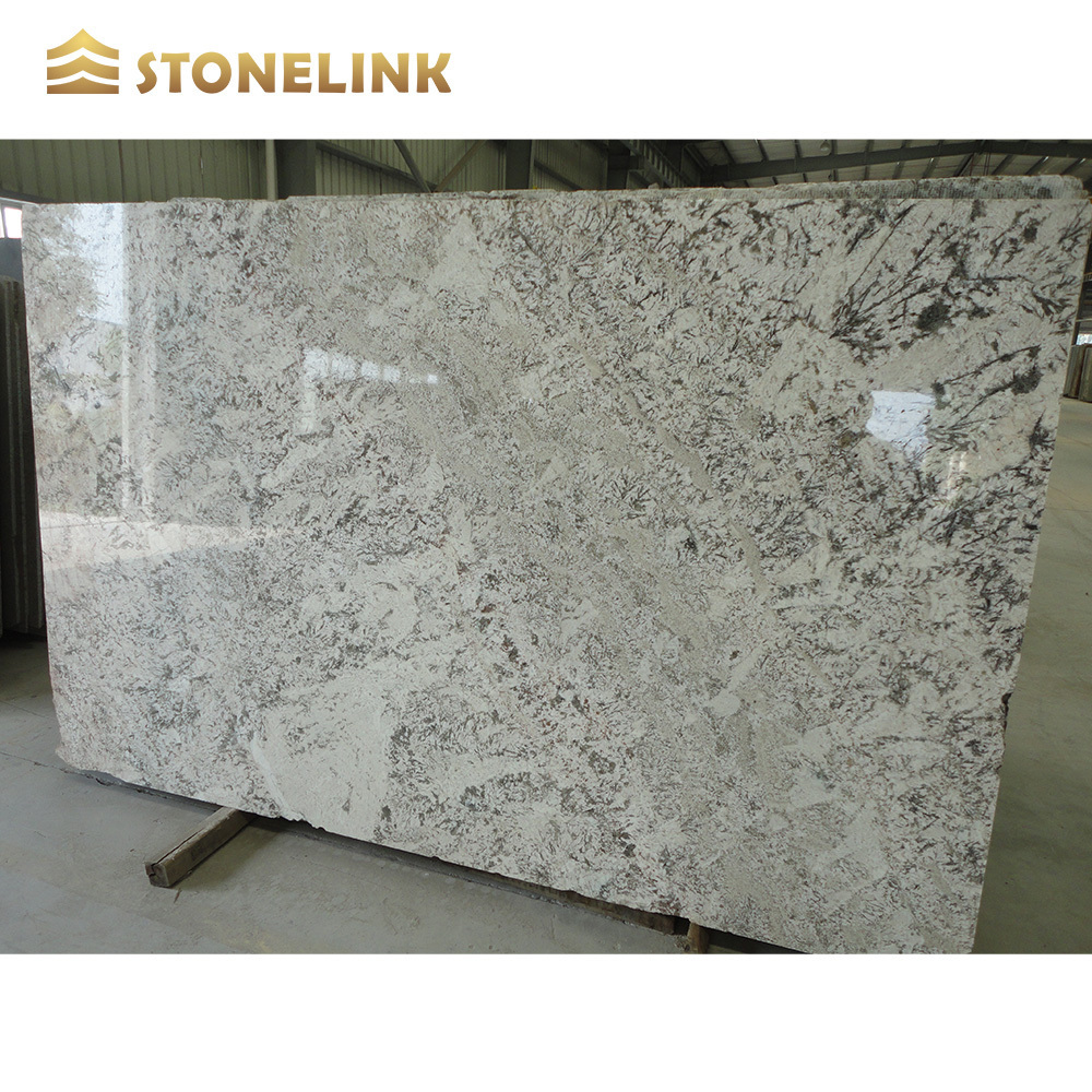 Sna White Granite Slabs Quality Assurance Imported  Stone For Vanity Top